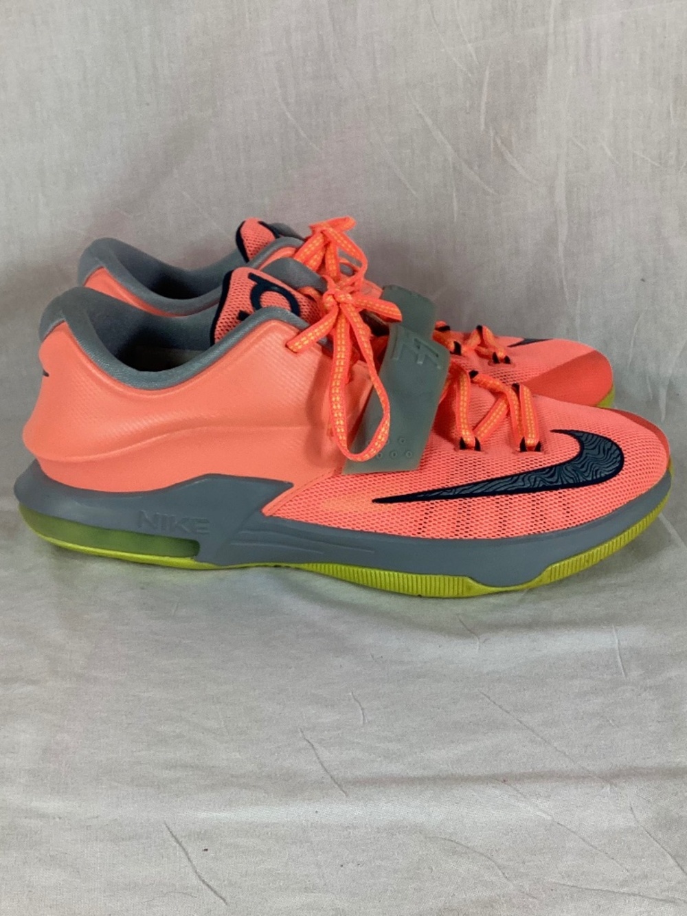Nike KD 7 GS Youth Shoes 35,000 Degrees Size 7Y Bright Mango 669942-800
